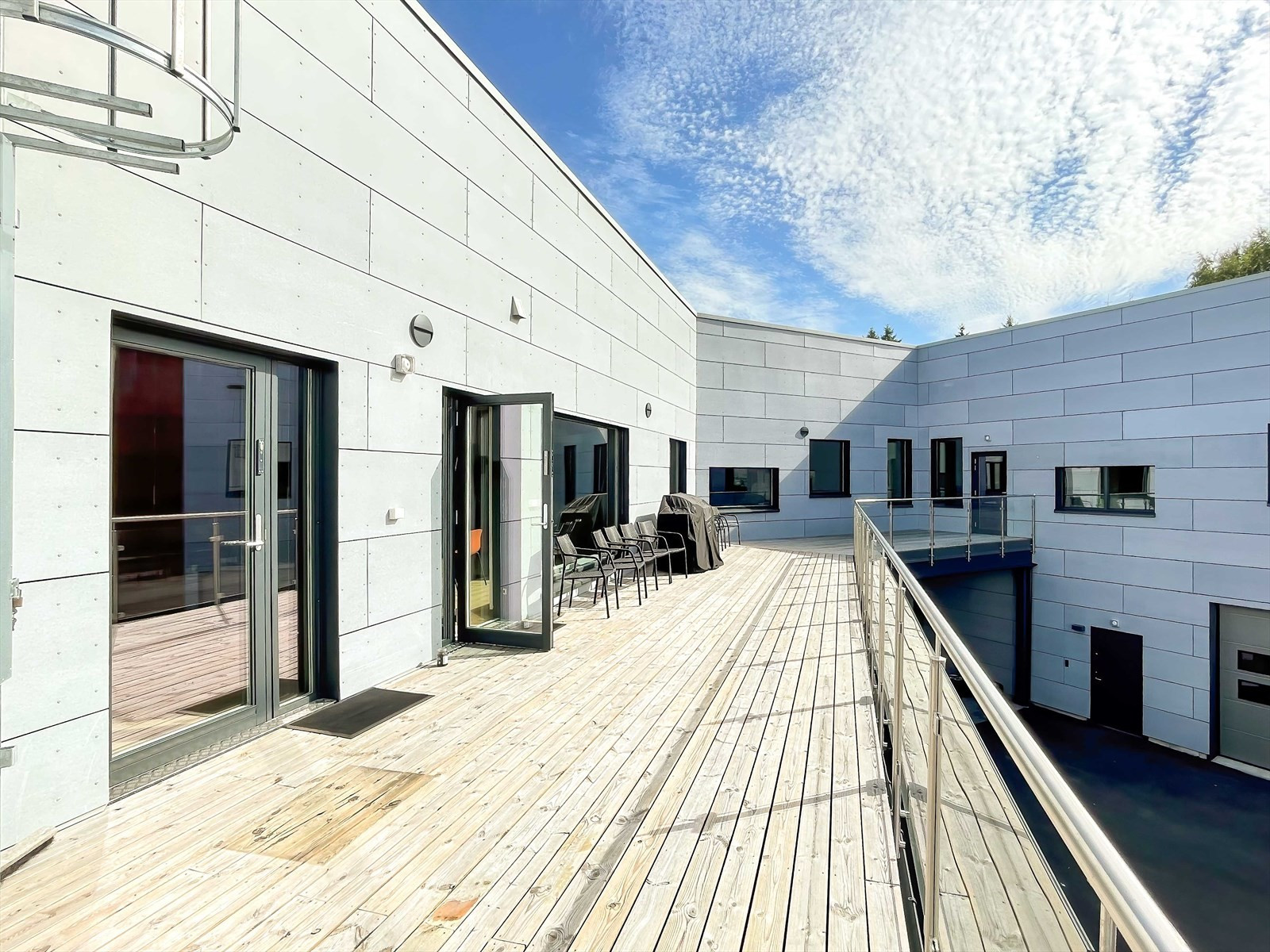 Uteterrasse i tre ved Bjørnstadmyra 12 Sarpsborg