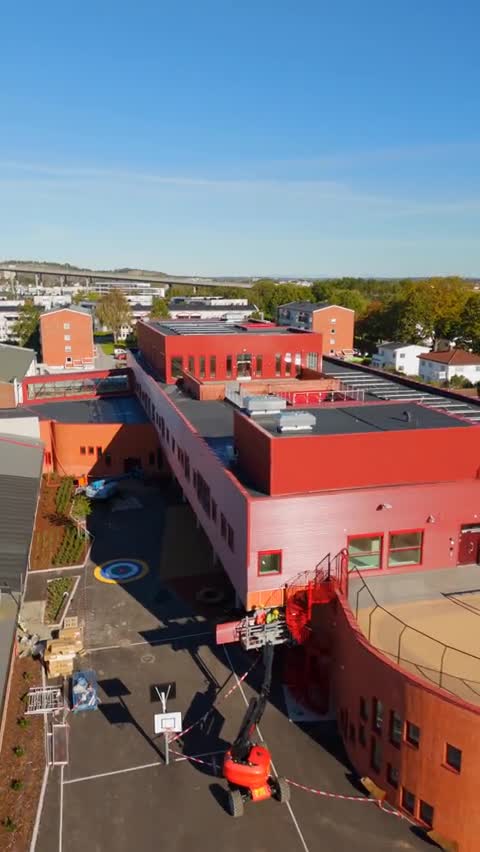 Uteområdet ved Gudeberg skole